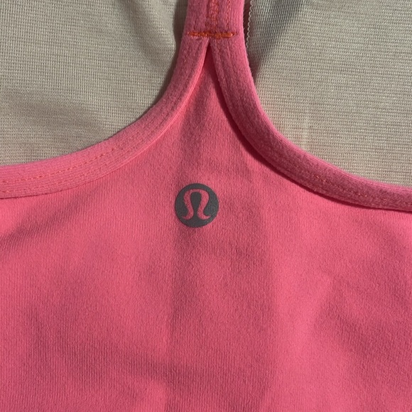 Lululemon Power Y Tank in hot pink SZ 2 - Picture 3 of 8